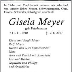 Gisela Meyer