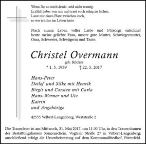 27.05_Overmann, Christel
