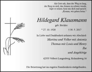 St.-Anz_10.06_Klausmann, Hildegard