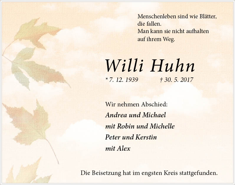 Willi Huhn