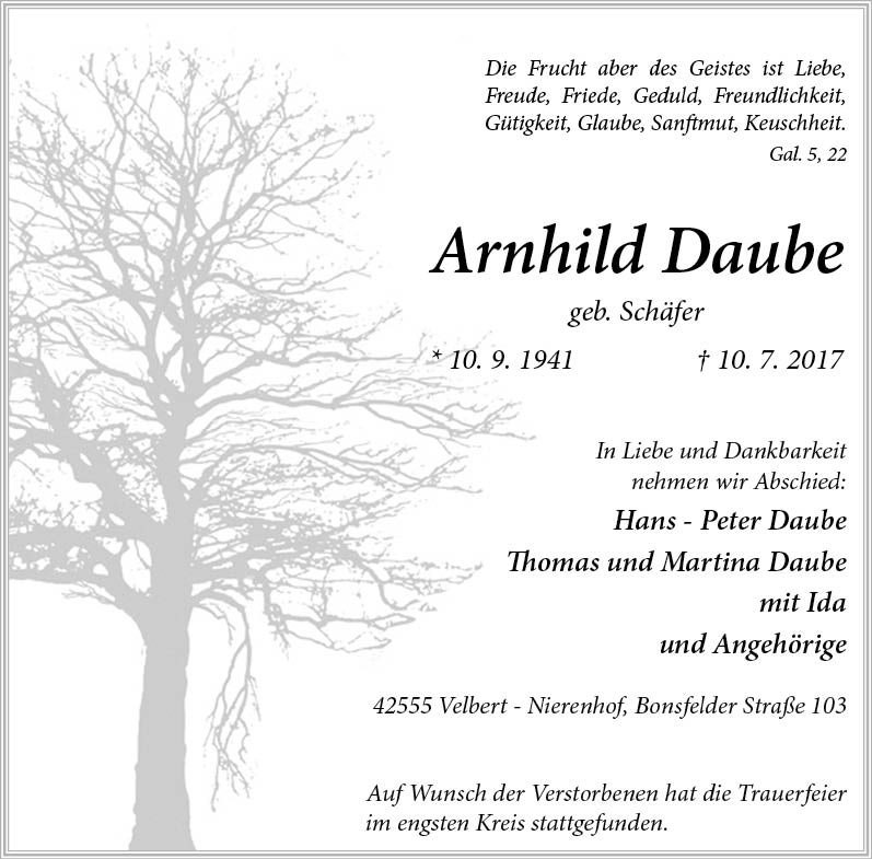 Arnhild Daube