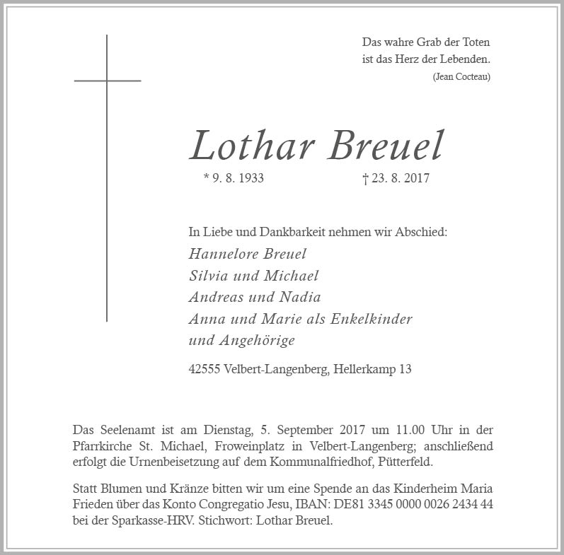 Lothar Breuel