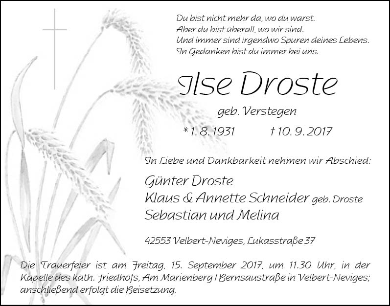 Ilse Droste