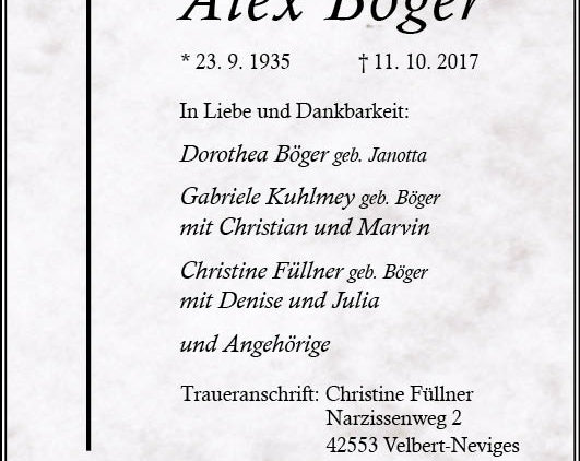 Alex Böger