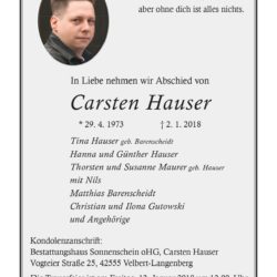 Carsten Hauser