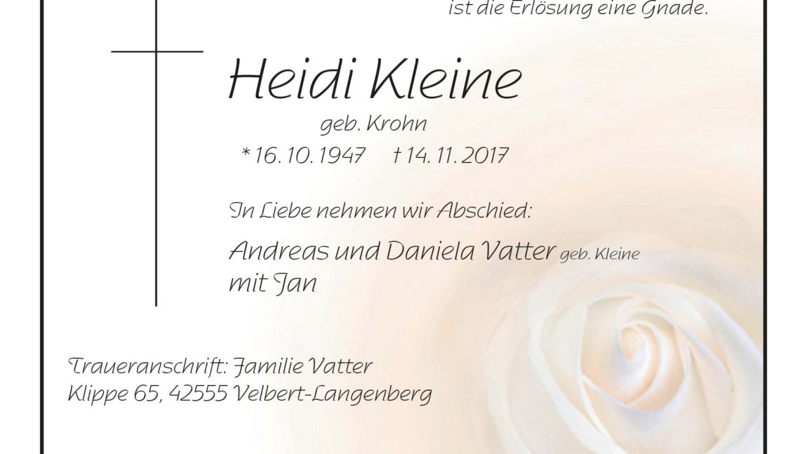 Heidi Kleine