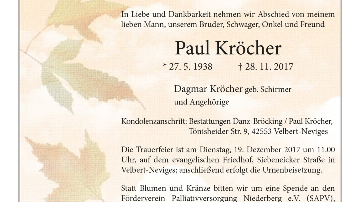 Paul Kröcher
