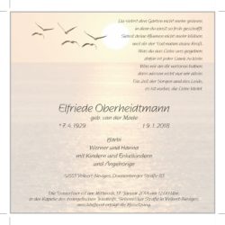 Elfriede Oberheidtmann