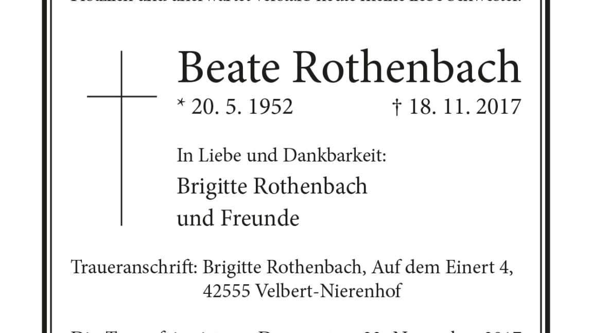 Beate Rothenbach