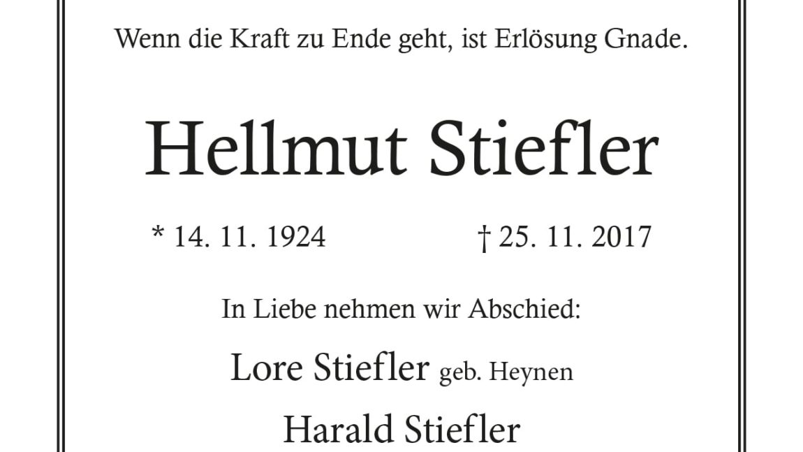 Hellmut Stiefler