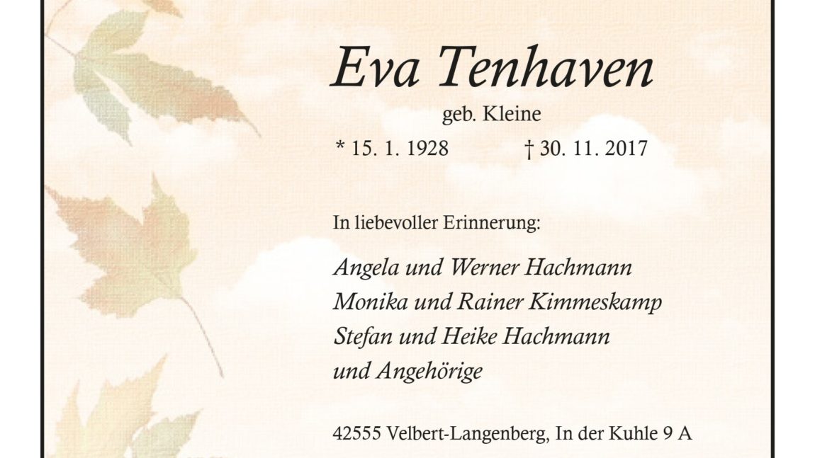 Eva Tenhaven