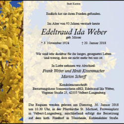 Edeltraud Ida Weber