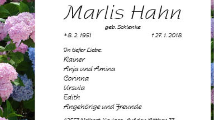 Marlis Hahn