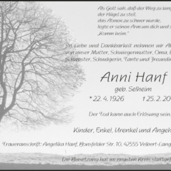 Anni Hanf