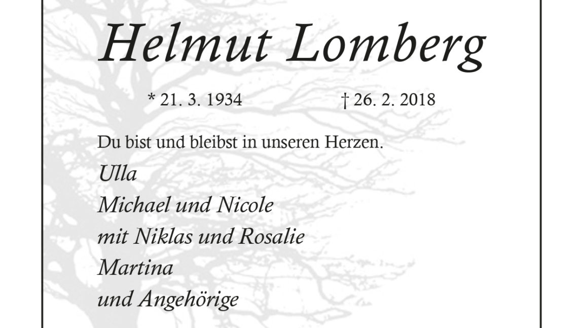 Helmut Lomberg