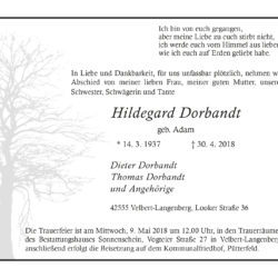 Hildegard Dorbandt