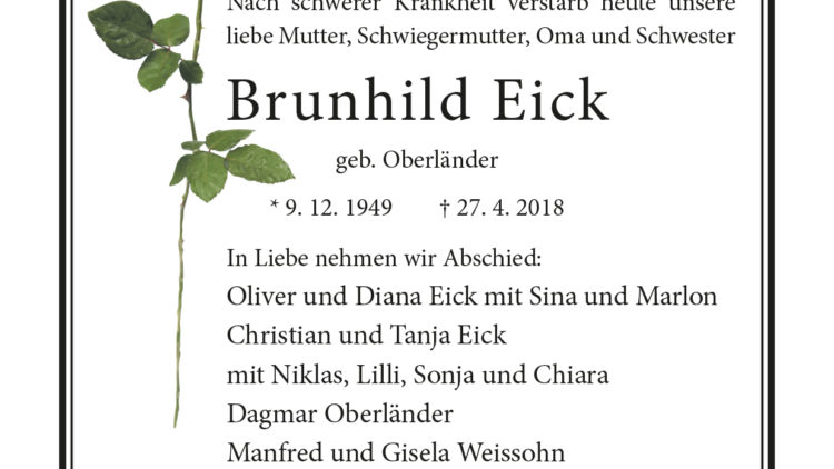 Brunhild Eick