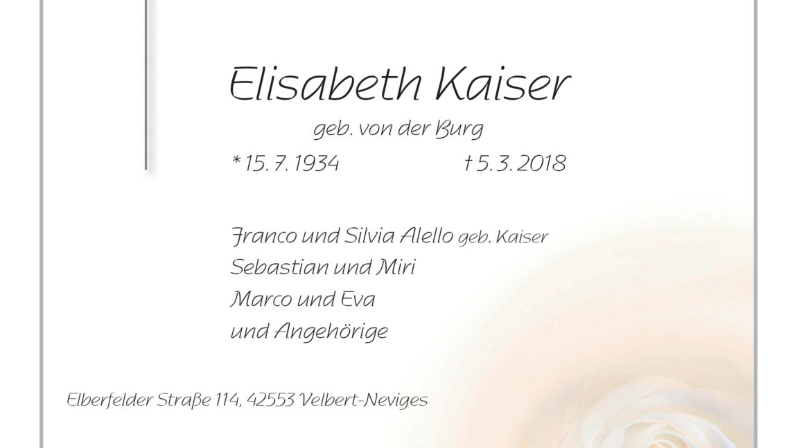 Elisabeth Kaiser