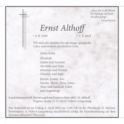 Ernst Althoff