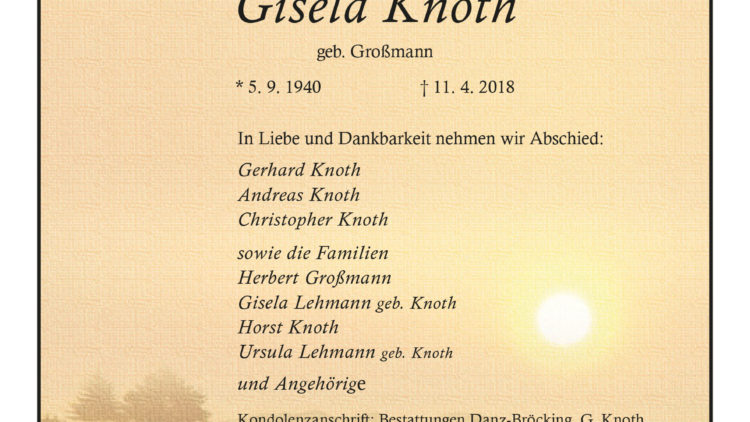 Gisela Knoth
