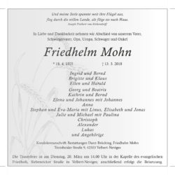 Friedhelm Mohn