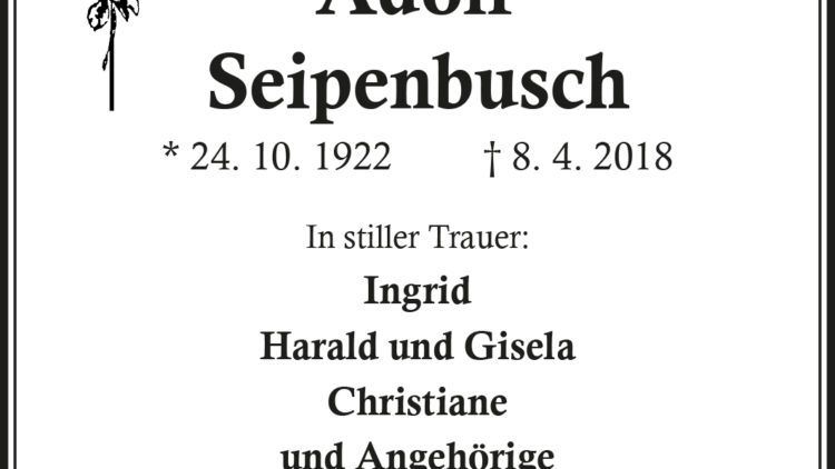 Adolf Seipenbusch