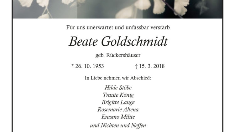 Beate Goldschmidt