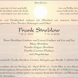 Frank Streblow