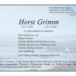 Horst Grimm