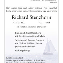 Richard Stenzhorn