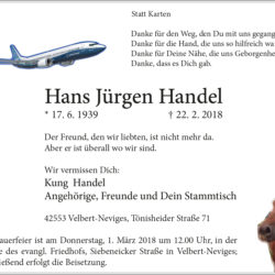 Hans Jürgen Handel