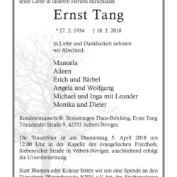 Ernst Tang