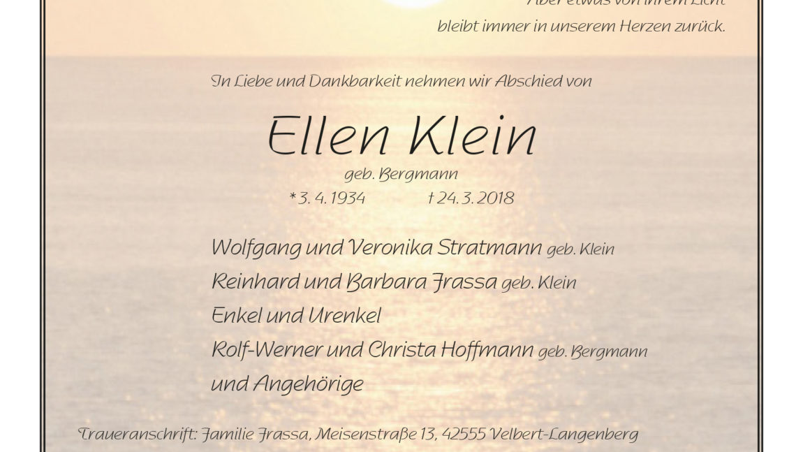 Ellen Klein