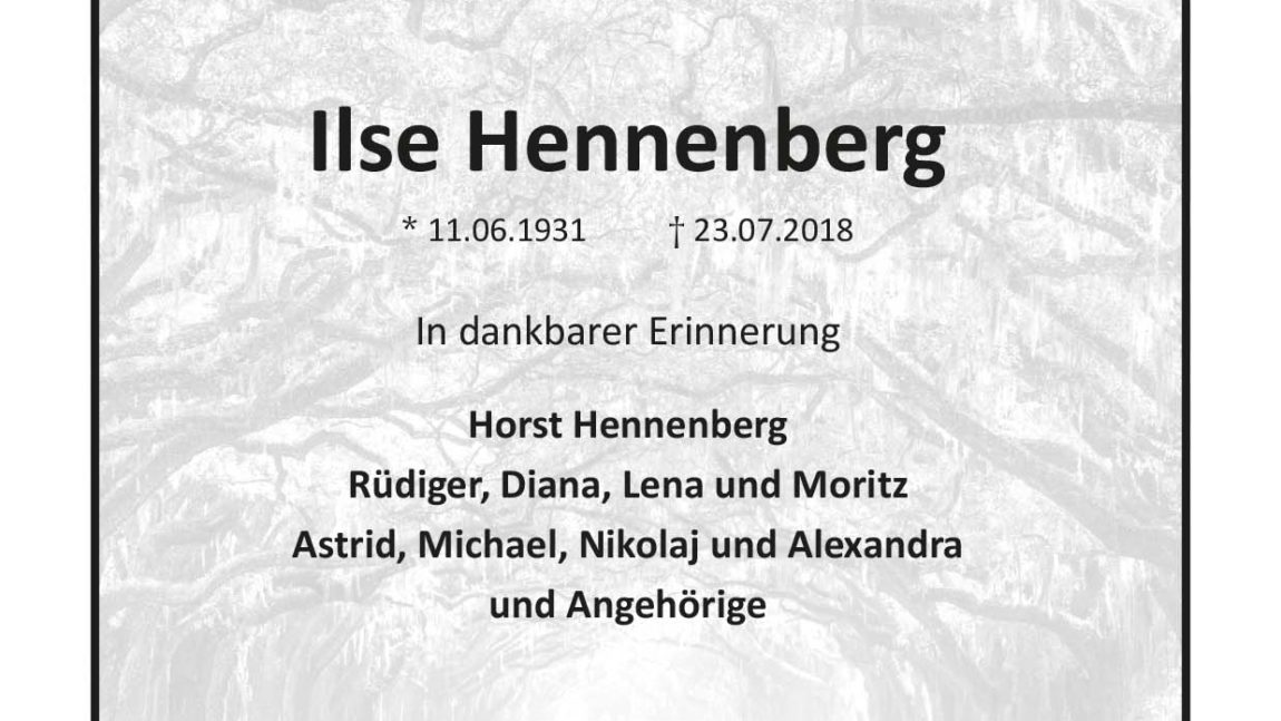 Ilse Hennenberg