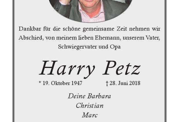 Harry Petz