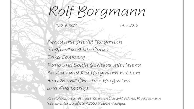 Rolf Borgmann