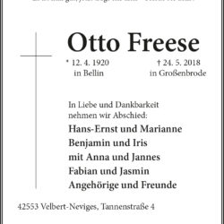 Otto Freese