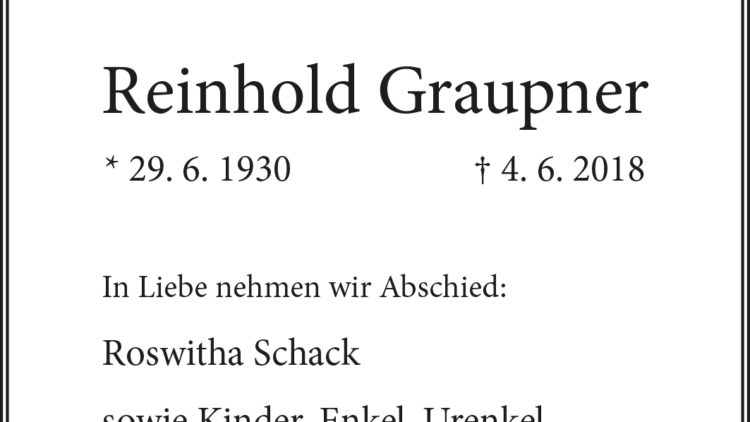 Reinhold Graupner