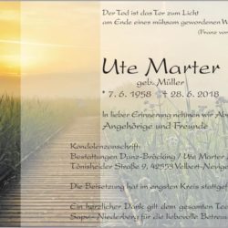 Ute Marter