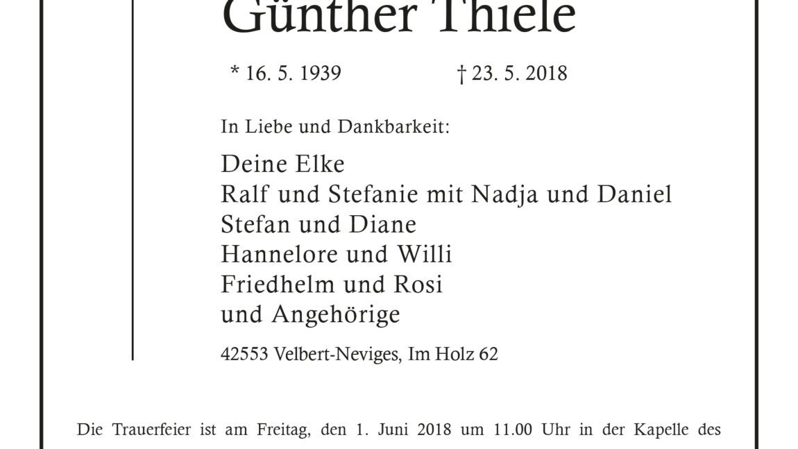 Günther Thiele