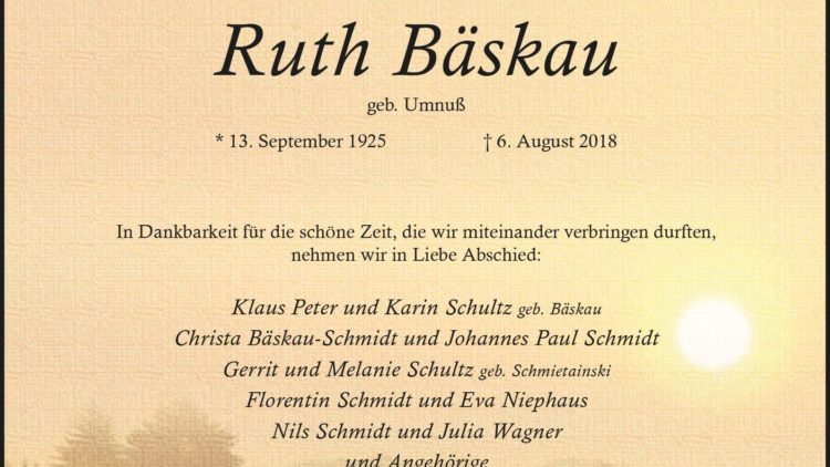 Ruth Bäskau