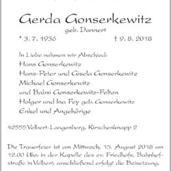 Gerda Gonserkewitz
