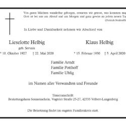 Lieselotte & Klaus Helbig