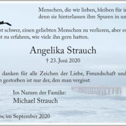 Angelika Strauch -Danksagung-