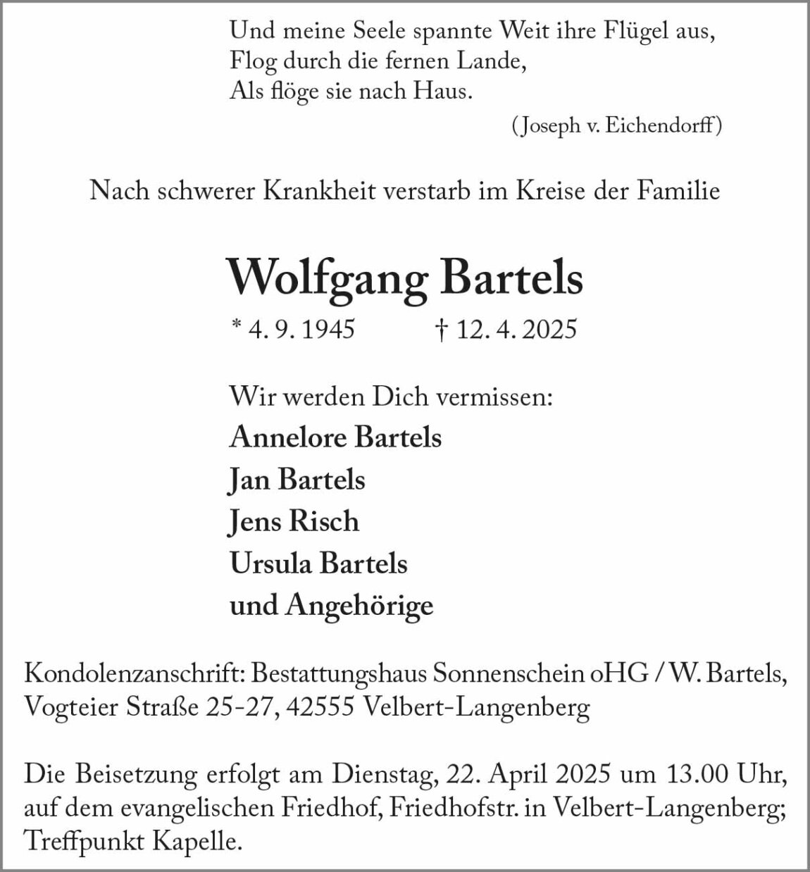 19.04.2025_Stadtanzeiger_2sp-110mm_Bartels-Wolfgang.jpg
