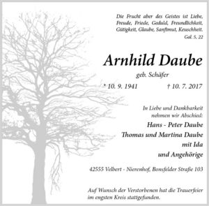 Stadtanzeiger_22.07.2017_Daube, Arnhild